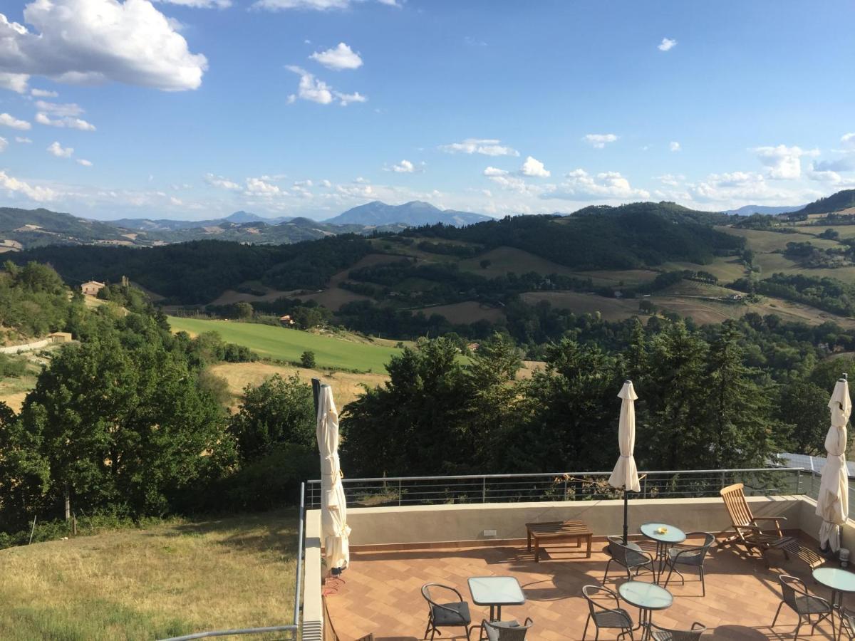 Green B&B Urbino Ca Del Vento Exterior foto